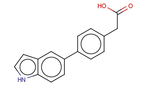 4-(5'-INDOLE)PHENYL ACETIC ACID